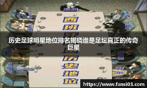 历史足球明星地位排名揭晓谁是足坛真正的传奇巨星